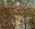 Printemps à travers les Branches Claude Monet